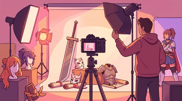 Cosplay摄影技巧视频教程 - 动漫角色拍摄全流程 - shthskj.cn